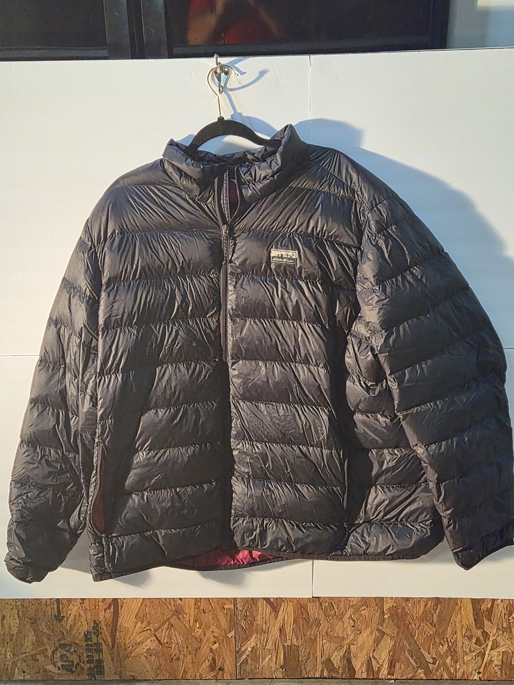 Eddie Bauer Black Quilted Puffer Jacket